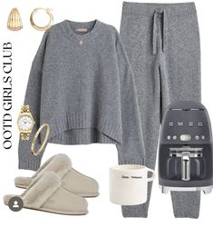 Home Style Outfit, Modest Winter Outfits, Cosy Outfit, Post Partum Outfits, Relaxed Outfit, Lazy Day Outfits, Cute Preppy Outfits