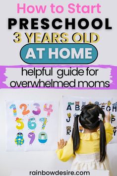 Image shows a preschool aged girl reading her alphabets. Learning Activities For 3-4 Yrs Old, What Should A 3 Year Know, Preschool Homeschool Curriculum Age 3, Homeschool 3 Year, Preschool Schedule At Home, Preschool Checklist, After School Schedule, At Home Preschool, Homeschool Preschool Schedule