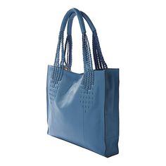 Lucky Brand Mina Braided Handle Leather Tote This modern leather tote bag from Lucky Brand is as functional as it is fabulous. With an braided leather shoulder strap and a super roomy interior, it's perfect for work-to-weekend. Blue Leather Shoulder Bag With Woven Detail, Modern Blue Woven Leather Bag, Blue Woven Leather Shoulder Bag For Shopping, Modern Hobo Shoulder Bag With Braided Handles, Versatile Leather Shoulder Bag With Braided Handles, Versatile Leather Satchel With Braided Handles, Modern Satchel With Braided Handles For Errands, Leather Shoulder Bag With Braided Handles, Modern Satchel With Braided Handles