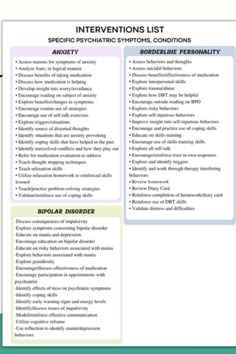 Therapy Interventions is a comprehensive collection of progress notes and clinical words and phrases, designed to help therapists and psychologists in their work. Our goal is to provide therapists with the language they need to accurately document sessions and make clinical decisions. Social Work Tips, Social Work Interventions, Group Counseling Activities, Therapy Skills, Counselling Tools, Clinical Supervision, Therapeutic Interventions