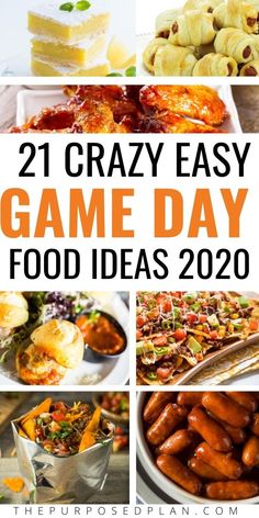 21 crazy easy game day food ideas for the whole family to enjoy in their home