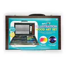 the art it illustration wood art set is in its box