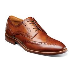 Classic yet contemporary, the Florsheim Rucci Wingtip Oxford features a classic wingtip design with a sleeker, more modern silhouette. The versatile design can be worn with everything from your best suit to your favorite jeans.Features: ComfortClosure Type: Slip-OnShoe Heel Height: 1/2 InchUpper/Outer Base Material: 100% LeatherShoe Lining Material: SyntheticSole Material Content: 100% RubberToe Type: Wing Tip, Closed ToeCare: Wipe CleanHeel Style: Flat HeelCountry of Origin: Imported Groomsmen Shoes, Mens Brown Dress Shoes, Old Man Fashion, Oxford Shoes Brown, Brown Oxford Shoes, Elevator Shoes, Shoes Oxford, Brown Dress Shoes, Wingtip Oxford