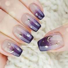 Summer Solstice Nails, Witchy Nails, Trends Nails, Kawaii Nails, Pretty Nail Art, Elegant Nails, Classy Nails, Dream Nails