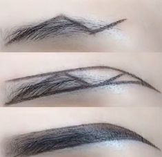 Membentuk Alis, Bentuk Alis, Eyebrow Makeup Tutorial, Learn Makeup, Makeup Simple, Beautiful Eyebrows, Eyebrow Makeup Tips, Eyebrow Tutorial, Perfect Eyebrows