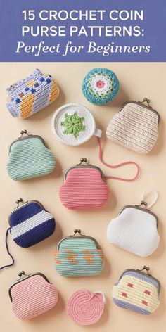 Craft Beautiful Crochet Coin Purses: 15 Inspiring Patterns