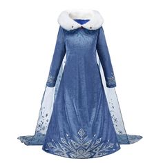 Children Snow Queen Costume Transform your little one into a dazzling princess with our Children Snow Queen Costume, inspired by Elsa from the beloved fairytale. This elegant dress is perfect for performances, birthday parties, Halloween, and imaginative play. Crafted from high-quality polyester and cotton, this enchanting costume features a stunning floral pattern with shimmering sequins that catch the light beautifully. The A-line silhouette and puff sleeves offer a charming, fairy-tale look, Snow Queen Costume, Elsa Cosplay, Elsa Dress, Queen Costume, Princess Gown, Princess Dresses, Girl Princess Dress, Snow Queen, Cosplay Dress