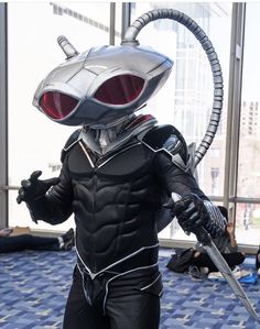 Black Manta cosplay by @pbenson1167... Pretty Cosplay, Astral Chain, Cosplay Fashion, Cosplay Art, Comic Book Superheroes