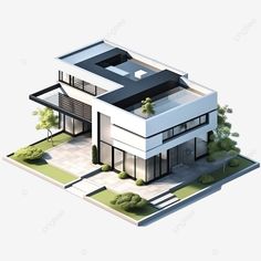 isometric minimalist modern home modern minimalist isometric png Isometric House Design, 3dmax Architecture, Isometric House, Agriculture Land, Minimalist Houses, Small House Architecture, Morden House, 3d Building Design, House Png