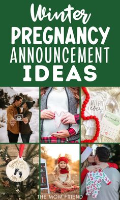 Christmas and winter pregnancy announcement ideas. Second Child Announcement, Christmas Pregnancy Announcement Ideas, Winter Pregnancy Announcement, Social Media Announcement, First Pregnancy Announcements, Second Baby Announcements, Baby Announcement Ideas, Winter Pregnancy, Baby Announcement To Parents