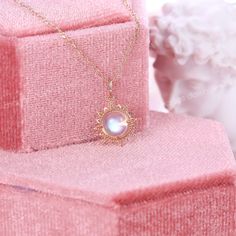 ✧･ﾟ: *✧･ﾟ:* Welcome to Charles Davin Jewelry*:･ﾟ･ﾟ✧ Moissanite - a gemstone known to bring in luck in someone's life, the user can give off a look of elegance. You can give your special someone luck whilst showing your love to them.  ✶Material: 10K/ 14K/ 18K ✶Main Stone: Natural Moonstone; Approx. 0.8ct ✶Side Stone: - �✶Chain length: 40+5cm extension chain PRODUCTION TIME My team of jewelry artisans and I are ecstatic and cannot wait to share our passion, joy and creativity with you! Our jewelry Bridal Necklaces, Sun Burst, Necklace Layered, June Birthstone, Delicate Chain, June Birth Stone, Bridal Necklace, Minimalist Necklace, Birthstone Necklace