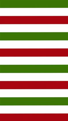 a red, green and white striped background