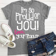 Teacher svg teacher shirt teacher shirt svg proud teacher Cheap Teacher Gifts, Teacher Shirt Svg, School Spirit Shirts, Classroom Teacher, Spirit Shirts