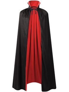 Vampire Style Cape For Halloween Costume, Vampire Cape For Halloween Costume, Black Cape For Halloween Fantasy Events, Vampire Style Cape For Halloween, Vampire Cape For Halloween Cosplay, Black Larp Costume For Halloween, Black Vampire Cape For Costume, Black Vampire Cape For Winter, Black Vampire Costume For Winter