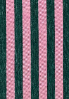 a pink and green striped fabric