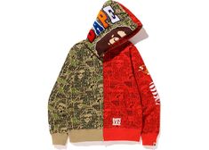 Green Bape Hoodie, Bape Beanie, Bape Shoes Red Blue Yellow, Bathing Ape Hoodie, Bape Full Zip Hoodie, Wgm Bape Hoodie, Hoodie Green, Hot Sneakers, Dope Outfits For Guys