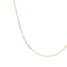 Marquise cut .75tcw diamond 18K yellow gold chain with platinum pin setting 18inch long necklace Jewelry Diamonds, Squash Blossom, Marquise Cut Diamond, Emerald Necklace, Diamonds And Gold, Marquise Diamond, Yellow Gold Chain, Rings Jewelry, Marquise Cut