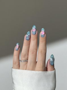 Shop our Influencers' top picks on Amazon Nails Ethereal, Nails Iridescent, Aurora Nails, Great Nails, Nails Almond, Sparkly Nails, Pastel Nails, Cute Nail Designs