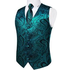 FEATURES Includes: Waistcoat, Necktie, Pocket Square and Cufflinks Material: 100% Handmade Silk Occasion: Wedding, Party, Business, Daily Look Gives your wardrobe an upscale look Free Worldwide Shipping Business Vest, Silk Vest, Mens Suit Vest, Collar Vest, Vest Set, Vest And Tie, Tuxedo Suit, Formal Suits, Luxury Silk