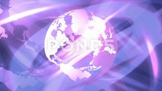 TV news intro graphic animation with globe rotating Stock Footage #AD ,#intro#graphic#news#TV