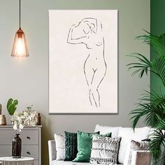 Nude Study IV Wall Art is a beautiful addition to any decor style. Bring this stunning canvas print into your home to easily refresh your walls and elevate your decor. Off Sale, Decor Styles, Canvas Print, Elephant, Digital Art, Canvas Prints, Wall Art, Canvas, Wall