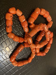 This Coral Beaded set is made with original Coral Stones. Hand Bracelets, Nigeria Wedding, Coral Jewellery, African Wears, Handmade Ceramic Jewelry, Coral Bracelet, Beads Bracelets, Hand Bracelet, Coral Stone