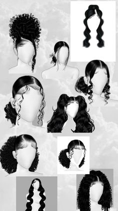 Curly Hair Styles Easy, Hair Twist Styles, Hairdos For Curly Hair, Natural Curls Hairstyles