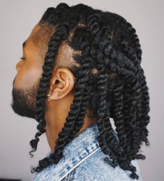 Hair Twist Hairstyles, Twist Hairstyles For Men, Man Braids, Two Strand Twist Hairstyles, Mens Twists Hairstyles, Hair Twists Black, Short Hair Twist Styles, Natural Hair Men, Cool Hair