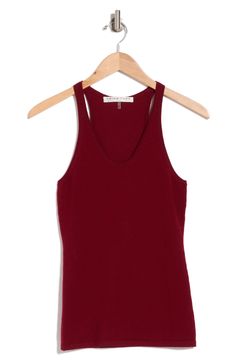 A merino-wool blend enhances the look and feel of this shell tank that's a timeless piece whether for in-office or off-duty days. 25 1/2" length (size Small)
 V-neck Sleeveless 47% merino wool, 40% cotton, 11% nylon, 2% spandex Hand wash, dry flat Imported Classic Everyday Tank Top, Classic Solid Tank Top For Everyday, Classic Solid Color Tank Top For Everyday, Classic Tank Top For Layering, Classic Seamless Tank Top, Classic Fitted Tank Top For Fall, Fitted Ribbed Vest For Layering, Classic Tank Top For Layering In Fall, Classic Tank Top For Fall Layering