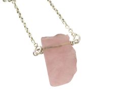 ---------NECKLACES DETAILS------------- Gemstone  : Natural Raw Rose Quartz Gemstone Material       :  Sterling Silver     Raw Size      : 16MM To 20MM Approx*  Necklace Shape : Unique Shape  Chain Size  :  12"Inches to 18"Inches 92.5 Solid Silver Gemstone Color:  Pink  Stone Quality : Very Good; Code = Pendant  1 16 inch Chain - The total length of the chain is 18 inch including a 2-inch adjustable chain. So you can adjust the chain from 14 inches to 18 inches. You adjust the chain by placing the lock on the adjustable chain as per your requirement. The motive of adding a 2 inch adjustable is to give our buyers an option to flaunt with different pendants in different ways. Chain Weight - 3 grams approx         ROSE QUARTZ STONE  Rose quartz for Emotional and Psychological Balance: Rose Qu Rough Jewelry, Raw Gemstone Jewelry, Raw Rose Quartz, Rose Quartz Pendant, Rose Quartz Stone, Rose Quartz Gemstone, Rough Gemstone, Quartz Rose, Raw Gemstones