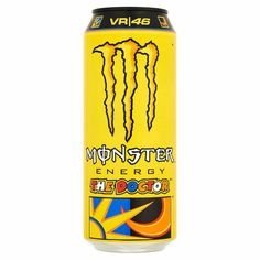 monster energy drink on a white background