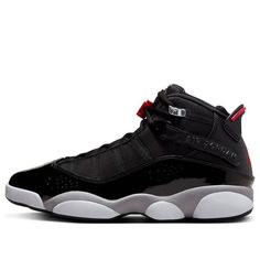 Air Jordan 6 Rings 'Black Cement' FZ4178-010 Air Jordan 6 Rings, Jordan 6 Rings, Rings Black, Black Cement, Air Jordan 6, 6 Rings, Jordan 6, Black Rings, Cement