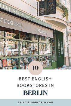 the best english bookstores in berlin