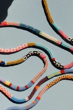 Cuerda One of a Kind Beaded Necklace | Made Trade Reptile Tank, Bijoux Diy, Jewelry Inspo, Beaded Choker, Key Chain, Embroidered Friendship Bracelet, Jewelry Inspiration, Bead Work, Diy Jewelry