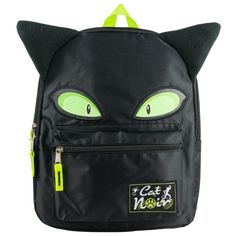 The Miraculous Ladybug Cat Noir Nylon Mini Backpack is a delightful choice for both girls and boys. With its compact size of 12 inches (10.5� x 4� x 12�), this mini backpack is perfect for toddlers or can be used as a mini purse for girls. It holds all the essentials needed for outings, daycare, travel, and shopping trips. Preschoolers can easily fit small art supplies or toys, while girls can carry their little accessories with style. Designed with a sleek black nylon material, this mini backpa Cat Design Backpack For Back To School, Black School Backpack With Cat Design, Black Cat Design Backpack For School, Black Cat Design School Backpack, Black Backpack With Cat Design, Cute Black Nylon Bag, Cute Black Backpack For End Of School Year, Senior Backpacks, Miraculous Ladybug Cat Noir