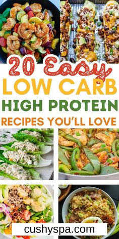 20 easy low carb high protein recipes you'll love to eat for dinner