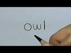 someone is writing the word iwo with a pencil and erases it on a piece of paper