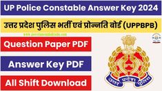 UP Police Constable 2024: Access All Shifts Question Papers Here Old Question Papers, Up Police, Time Management Skills, Exam Preparation, Management Skills