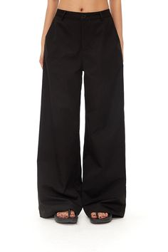 Bring comfort and style to any occasion with these High Waist Wide Leg Pants! Perfect for casual wear or dressier occasions, these pants feature a versatile style that can be dressed up or down to fit any setting. And with an easy-to-style fit, you'll be turning heads wherever you go!
Gender: WomenMaterial: Polyester (100%)Pants Length: Ankle-LengthWaist Type: High Waist Relaxed Fit High-waisted Wide Leg Pants For Business Casual, Trendy Cotton Parachute Pants For Work, High-waisted Wide Leg Pants For Business Casual, Baggy Wide-leg Pants For Work, Trendy Relaxed Fit Parachute Pants For Workwear, Relaxed Fit Wide-leg Chinos For Business Casual, Versatile Straight Leg Parachute Pants For Work, Chic Relaxed Fit Wide-leg Chinos, Cotton Wide Leg Bottoms For Business Casual