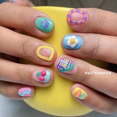 Korean 3d Nail Art, Cheap Kawaii Clothes, Nail Art For Kids, Fashion Cottagecore, Harajuku Anime, Graduation Nails