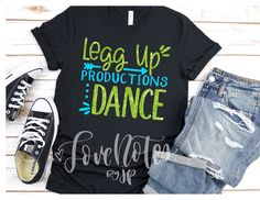 Legg Up Productions Dance, Cheer Shirt, Unisex Fit, Black Shirt, Cheer Mom, Dance Mom Shirt, Dance Shirt ** For local pickup ONLY, use coupon code LOCAL2JP ** Please check shop announcement for current turnaround times. Unisex Fit Black Shirt Neon Green and Aqua Design Black Letter Print Dance Top, Stretch Black Top For Dance Class, Black Stretch Top For Dance Class, Fitted Black Top For Dance Class, Stretch Black Tops For Dance, Black Stretch Tops For Dance, Dance Mom Shirt, Aqua Design, Dance Mom Shirts