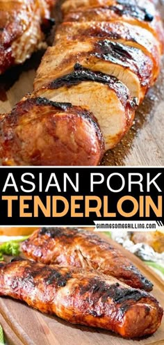 Asian Pork Loin, Pork Loin Marinade, Pork Fillet Recipes, Asian Pork Tenderloin, Grilled Pork Tenderloin Recipes, Pork Tenderloin Marinade, Bbq Pork Tenderloin, Bacon Wrapped Chicken Breast, Asian Pork