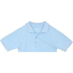 These Studio 3 Boys' Polo Shirts come in a convenient 4-pack, perfect for school uniforms or casual wear. Crafted from pique fabric, these short sleeve polo shirts offer comfort and durability. The breathable material ensures all-day comfort, making them ideal for active boys. Each shirt features a classic collared design with a button placket, providing a neat and polished look. Available in versatile colors, these polos can be easily paired with pants or shorts. The high-quality construction ensures long-lasting wear, even after multiple washes. With their simple yet stylish design, these polo shirts are a must-have addition to any boy's wardrobe. Perfect for school, play, or casual outings, these polos offer both style and practicality. The Studio 3 Boys' Pique Polo Shirts are an excell Classic Cotton School Shirt, Fitted Cotton Polo Shirt For School, Collared Cotton Tops For School, Basic Solid Color Collared Shirt, Basic Solid Collared Shirt, Blue Polo Collar Top For School, Short Sleeve Solid Color T-shirt For School, Solid Color Cotton School Shirt, Short Sleeve T-shirt For School