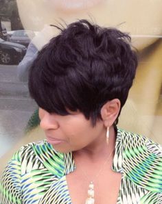 Edgy Short Hair, Hot Hair Styles, Short Black Hairstyles