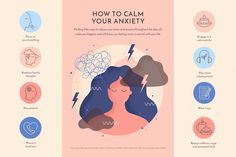 Calming Activities, Infographic Design Inspiration, Infographic Templates, Feeling Happy, Infographic Design, Web Design, How Are You Feeling