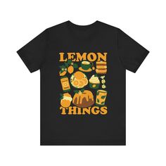 Lemon Things Shirt / Kawaii Summer Shirt / Trendy Summer Aesthetic Tshirt / Cute Lemon Tee / Summer Tshirt / Gift for Her / Gift for Him - Etsy Kawaii Summer, Aesthetic Tshirt, Summer Tshirt, Shirt Pins, Summer Tshirts, Etsy Items, Etsy Handmade, Summer Aesthetic, Summer Shirts