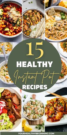 the top 15 healthy instant pot recipes