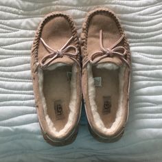 Brand New Ugg Brand Moccasin Slippers. Wore A Few Times, Never Outside. Shifting Closet, Moccasin Slippers, Ugg Slippers, Moccasins Slippers, Shoes Brand, Perfect Christmas Gifts, Womens Uggs, Ugg Shoes, Shoe Brands