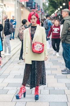 Tokyo Spring, Extreme Fashion, Tokyo Fashion Week, Harajuku Fashion Street, Harajuku Girls, Japan Street, Fashion Week 2018, Tokyo Street Style, Tokyo Street