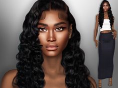 The Sims Resource Black Hair, Sims 4 Up Do Hair Cc, Sims 4 Curls Cc, Sims Resource Cc Hair, Alpha Curly Hair Cc Sims 4, Sims 4 Hair Sims Resource, Sims 4 Cc Alpha Hair Curly, Sims Cc Hair Black Women, Sims 4 Wavy Hair Cc Alpha